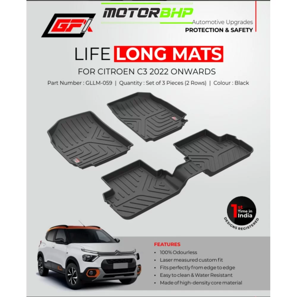 Citroen c3 puretech flair car deals mats